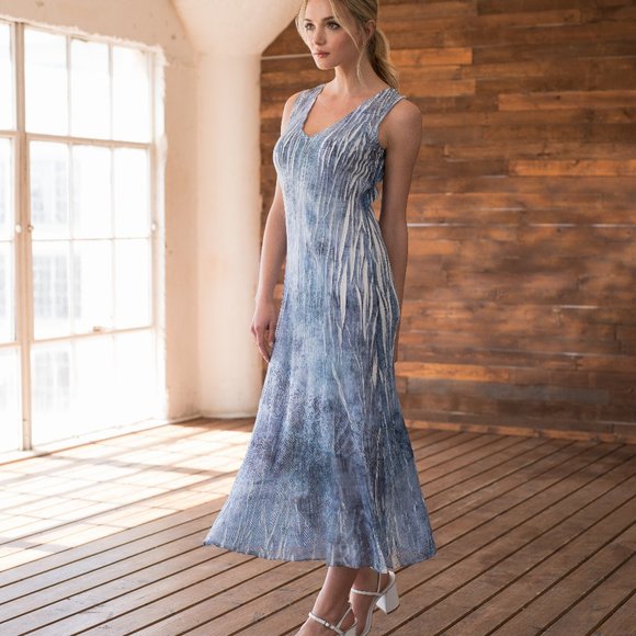 Komarov Dresses Komarov Sleeveless Maxi Dress Poshmark